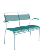 Schaffner Säntis Banc Spaghetti 2 places avec accoudoirs