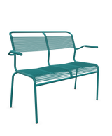Schaffner Säntis Banc Spaghetti 2 places avec accoudoirs
