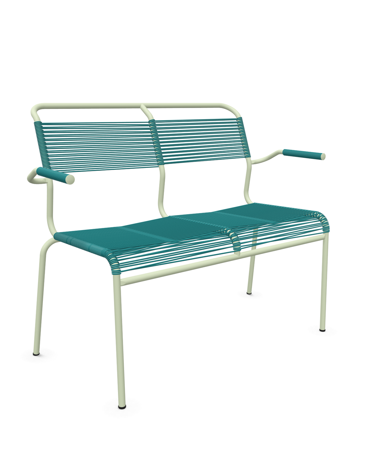 Schaffner Säntis Banc Spaghetti 2 places avec accoudoirs