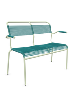 Schaffner Säntis Banc Spaghetti 2 places avec accoudoirs