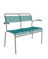 Schaffner Säntis Banc Spaghetti 2 places avec accoudoirs