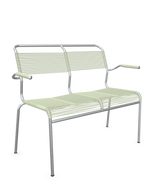 Schaffner Säntis Banc Spaghetti 2 places avec accoudoirs