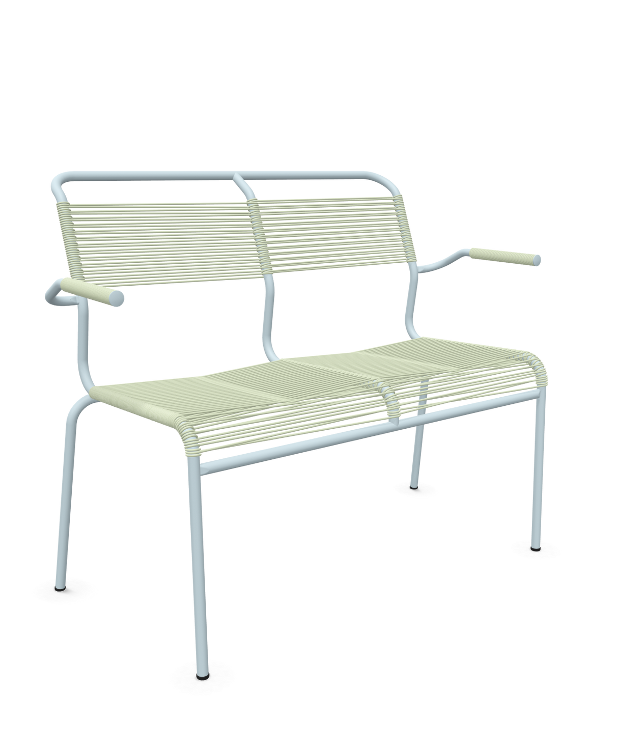 Schaffner Säntis Banc Spaghetti 2 places avec accoudoirs