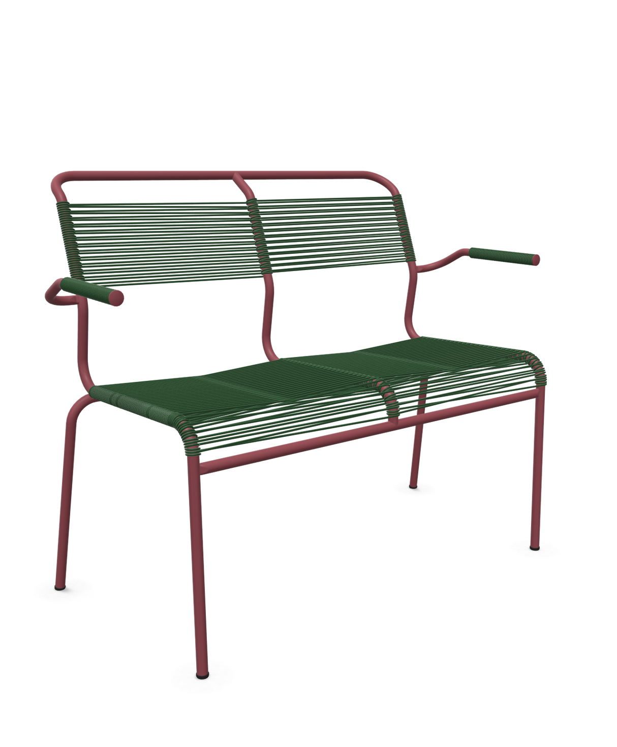 Schaffner Säntis Banc Spaghetti 2 places avec accoudoirs