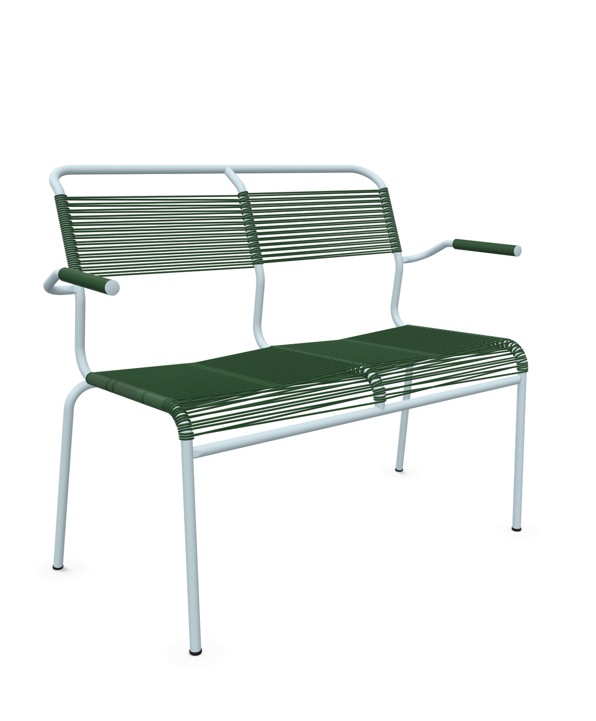 Schaffner Säntis Banc Spaghetti 2 places avec accoudoirs