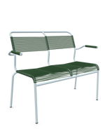 Schaffner Säntis Banc Spaghetti 2 places avec accoudoirs