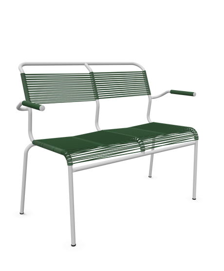 Schaffner <i data-tl='85B72554>Säntis</i> Bank Spaghetti 2-Sitzer mit Armlehnen