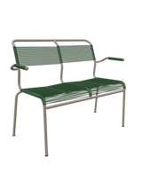 Schaffner Säntis Banc Spaghetti 2 places avec accoudoirs