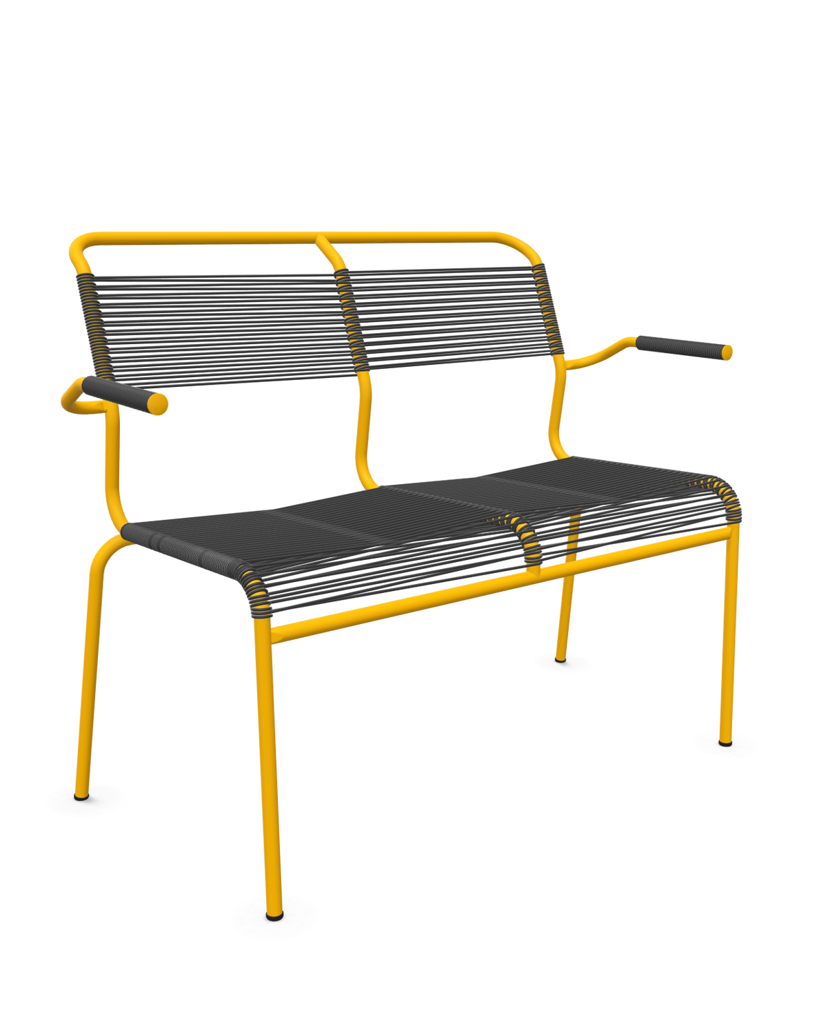 Schaffner Säntis Banc Spaghetti 2 places avec accoudoirs