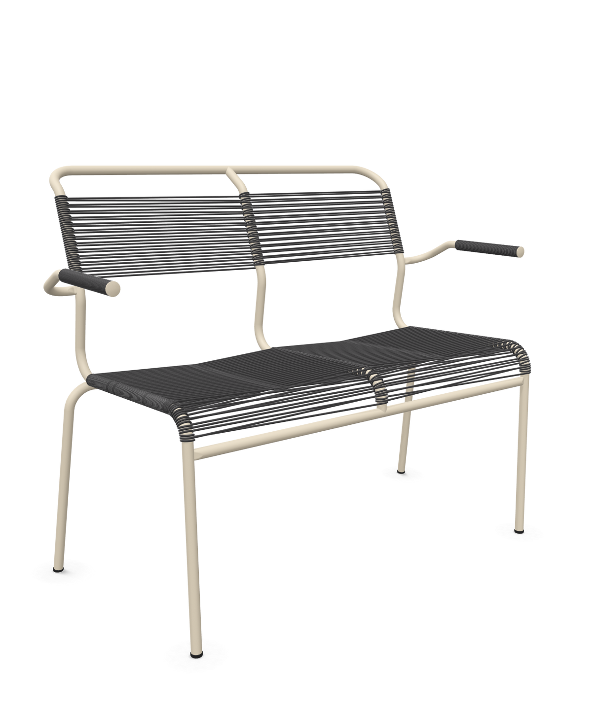 Schaffner Säntis Banc Spaghetti 2 places avec accoudoirs