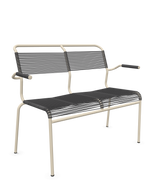 Schaffner Säntis Banc Spaghetti 2 places avec accoudoirs
