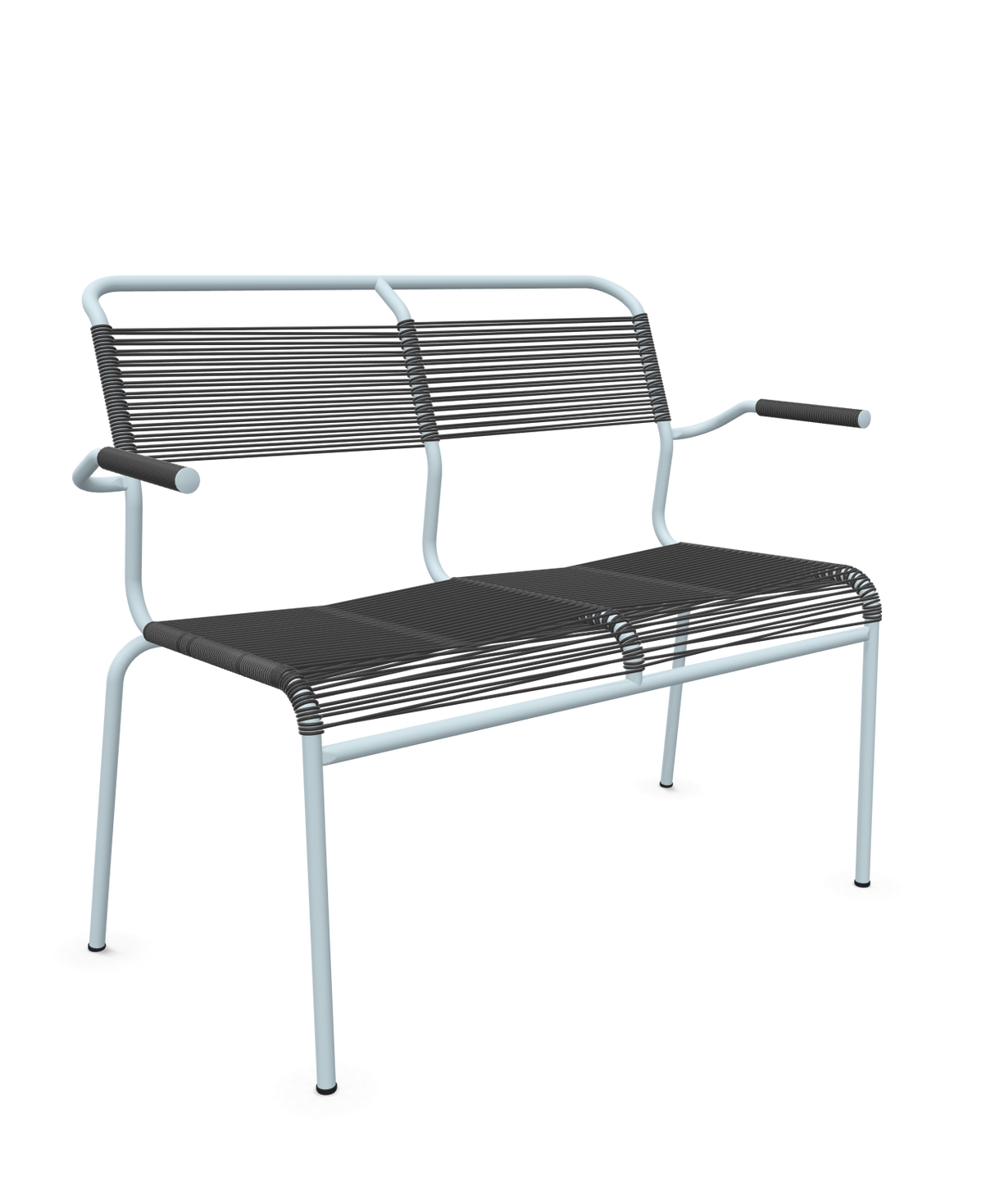 Schaffner Säntis Banc Spaghetti 2 places avec accoudoirs