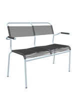 Schaffner Säntis Banc Spaghetti 2 places avec accoudoirs
