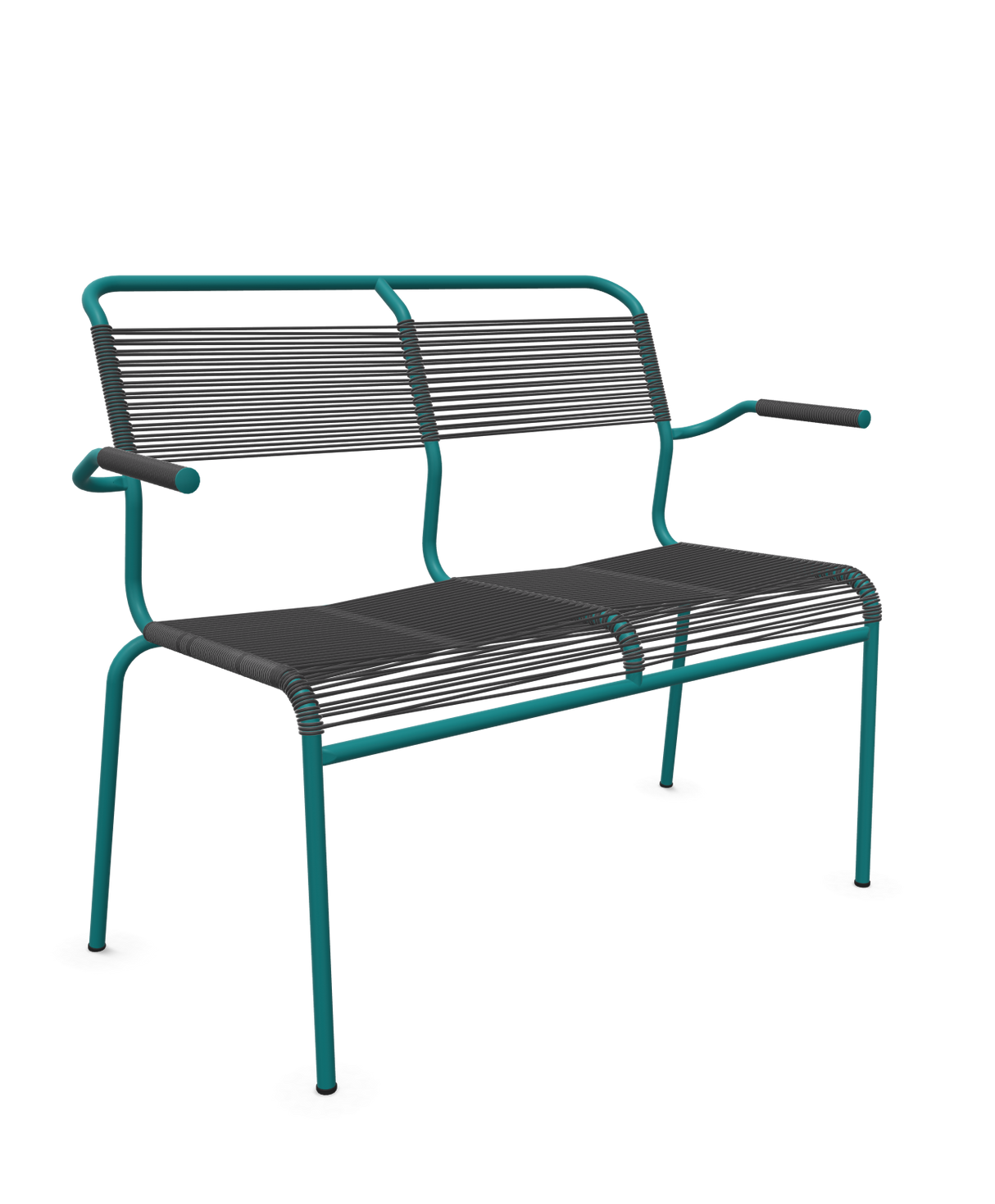 Schaffner Säntis Banc Spaghetti 2 places avec accoudoirs