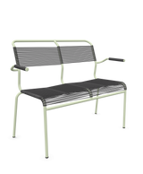 Schaffner Säntis Banc Spaghetti 2 places avec accoudoirs