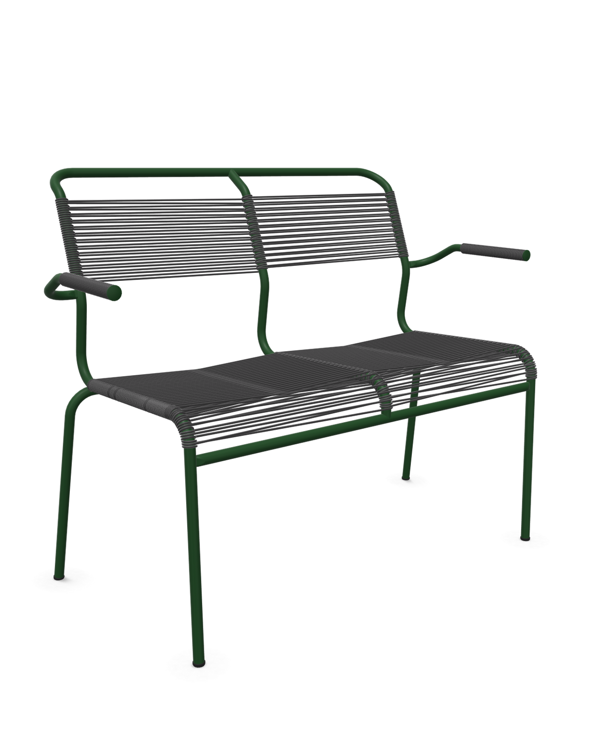 Schaffner Säntis Banc Spaghetti 2 places avec accoudoirs
