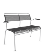 Schaffner Säntis Banc Spaghetti 2 places avec accoudoirs