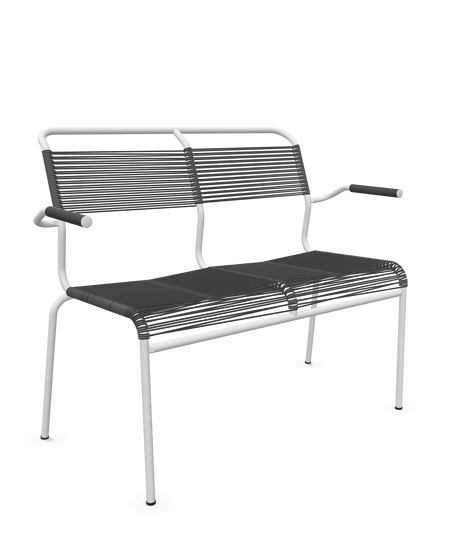 Schaffner <i data-tl='85B72554>Säntis</i> Bank Spaghetti 2-Sitzer mit Armlehnen