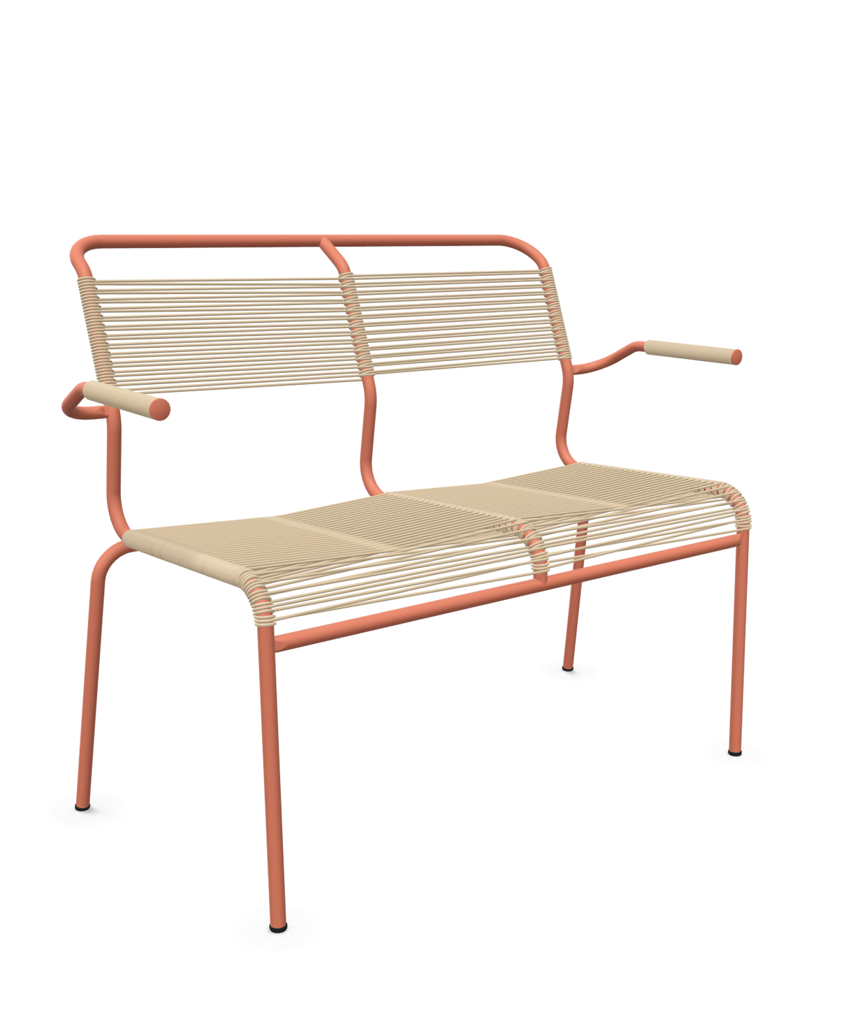 Schaffner Säntis Banc Spaghetti 2 places avec accoudoirs