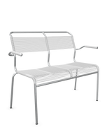 Schaffner Säntis Banc Spaghetti 2 places avec accoudoirs