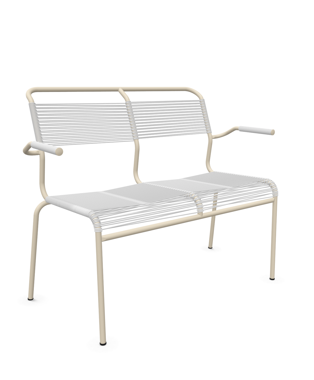 Schaffner Säntis Banc Spaghetti 2 places avec accoudoirs