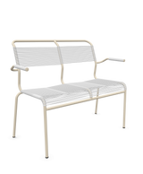 Schaffner Säntis Banc Spaghetti 2 places avec accoudoirs