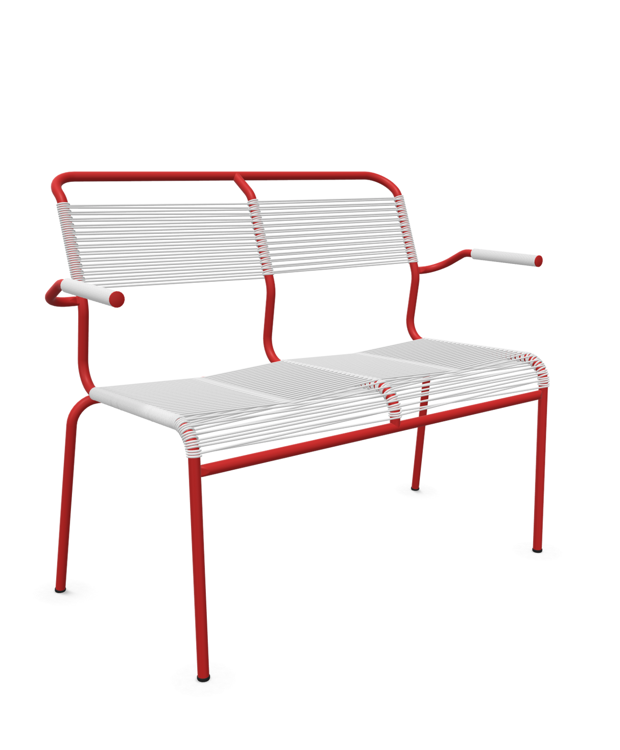 Schaffner Säntis Banc Spaghetti 2 places avec accoudoirs