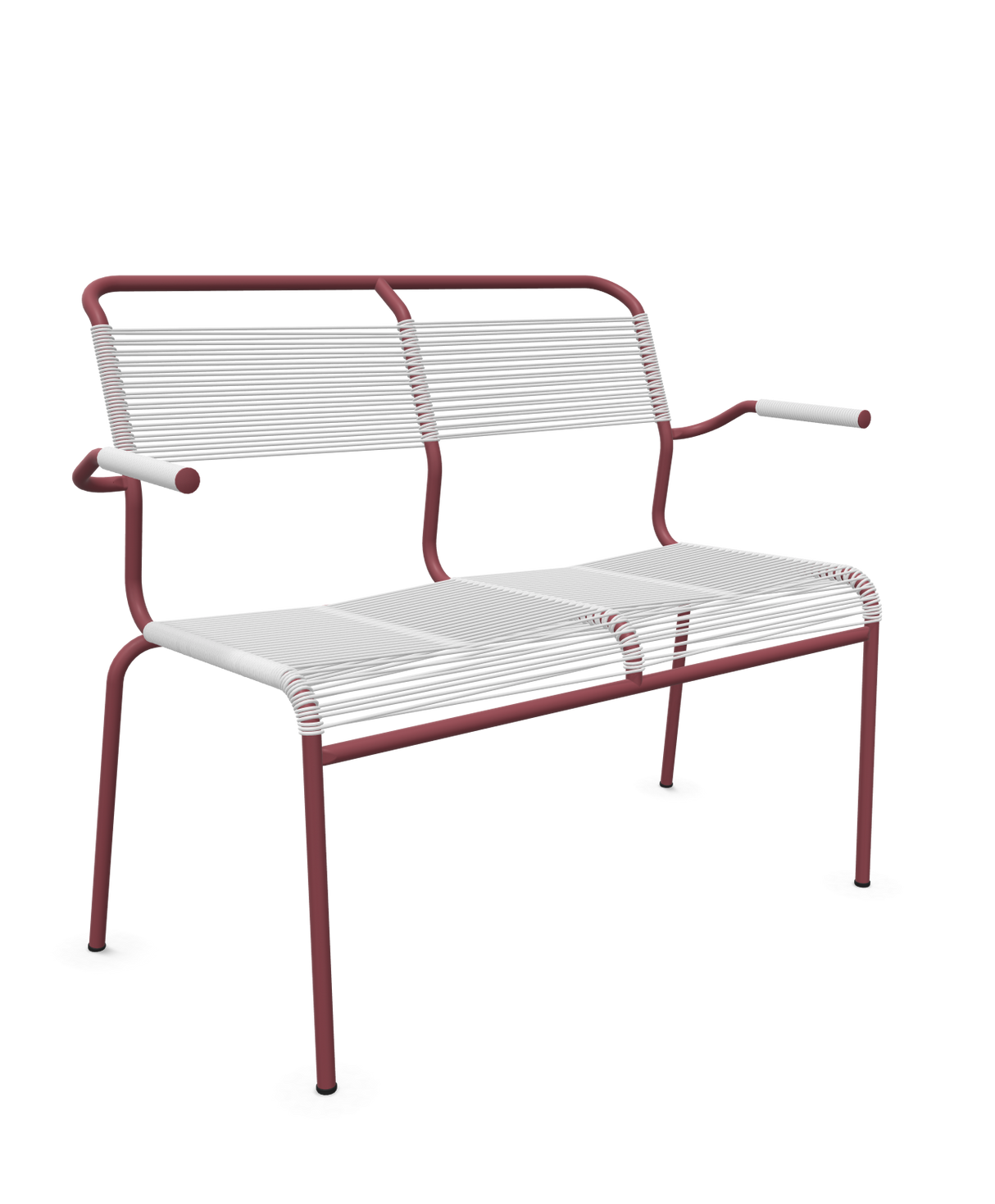 Schaffner Säntis Banc Spaghetti 2 places avec accoudoirs
