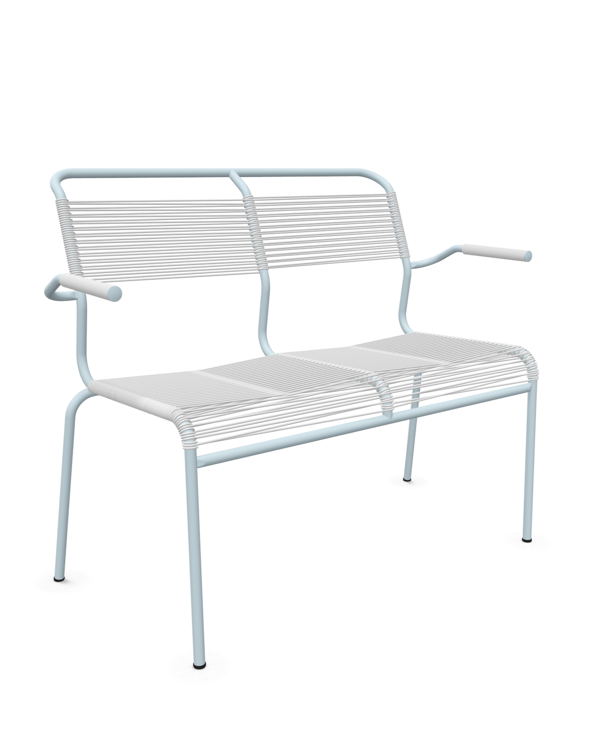 Schaffner Säntis Banc Spaghetti 2 places avec accoudoirs
