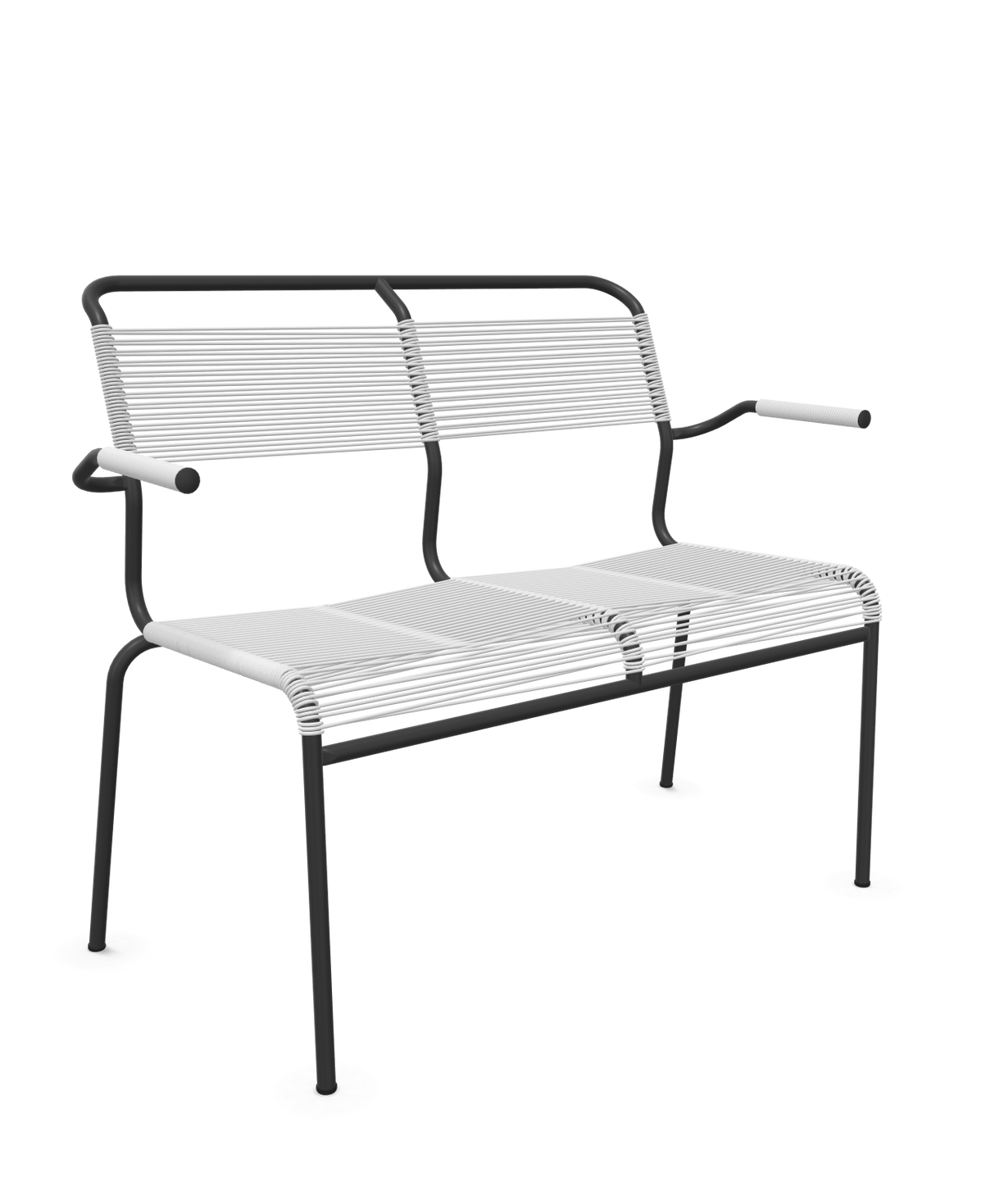 Schaffner Säntis Banc Spaghetti 2 places avec accoudoirs