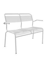 Schaffner Säntis Banc Spaghetti 2 places avec accoudoirs