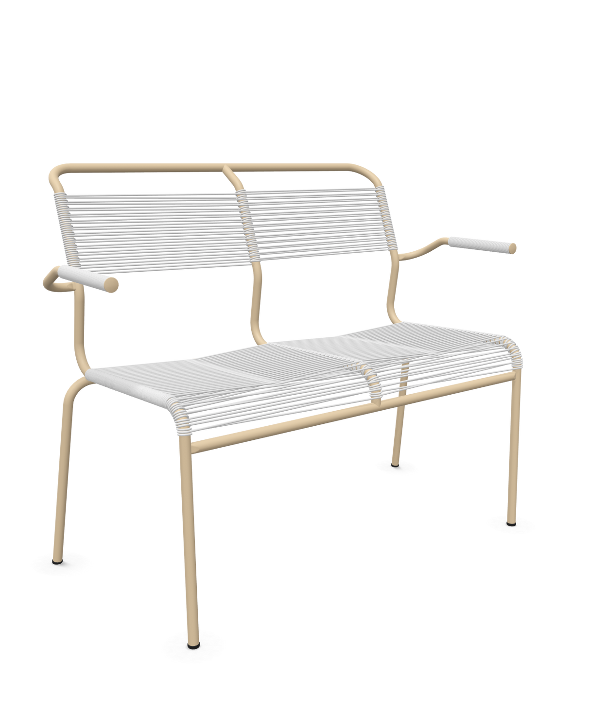 Schaffner Säntis Banc Spaghetti 2 places avec accoudoirs