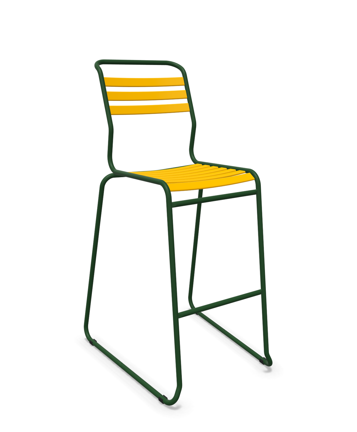 Schaffner Säntis Hocker Freischwinger mit Lattenrost