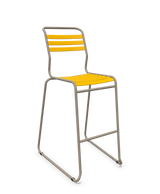 Schaffner Säntis Hocker Freischwinger mit Lattenrost