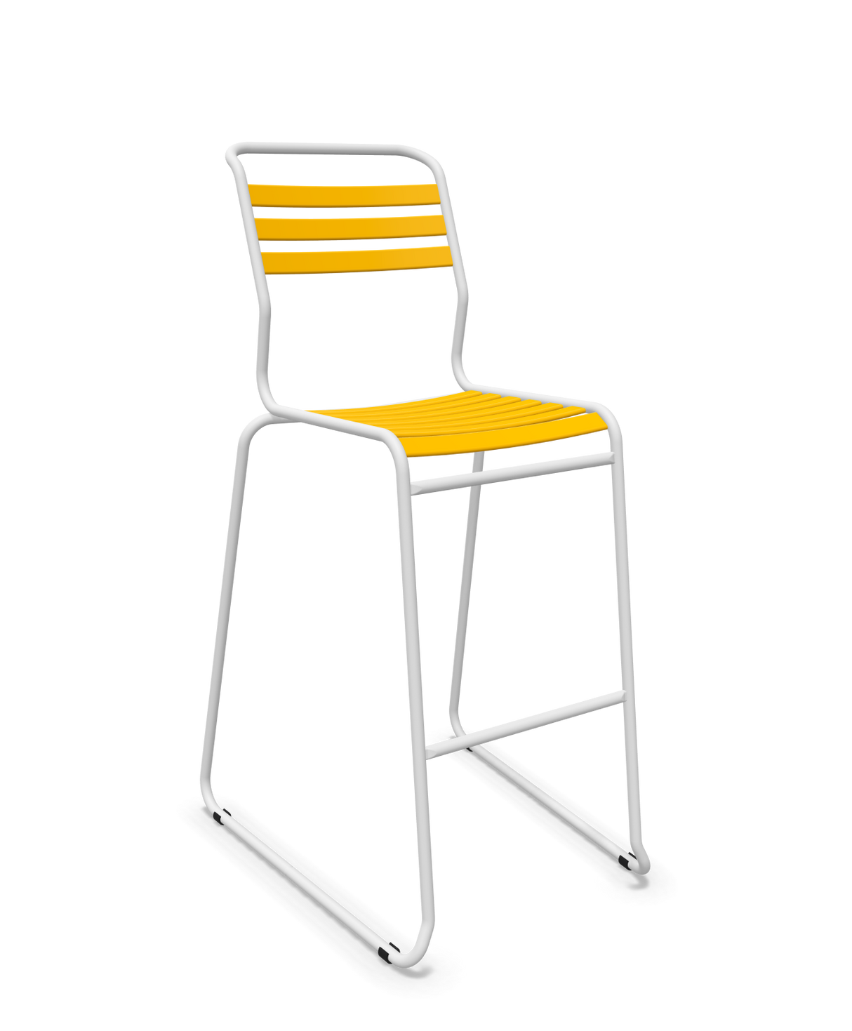 Schaffner Säntis Hocker Freischwinger mit Lattenrost