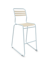 Schaffner Säntis Hocker Freischwinger mit Lattenrost