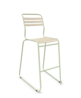 Schaffner Säntis Hocker Freischwinger mit Lattenrost