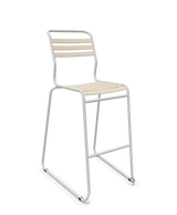 Schaffner Säntis Hocker Freischwinger mit Lattenrost