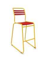 Schaffner Säntis Hocker Freischwinger mit Lattenrost