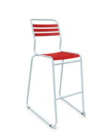 Schaffner Säntis Hocker Freischwinger mit Lattenrost