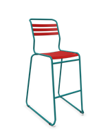 Schaffner Säntis Hocker Freischwinger mit Lattenrost