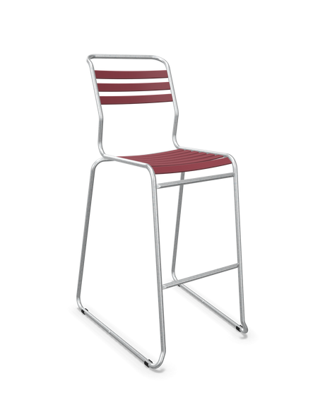 Schaffner Säntis Hocker Freischwinger mit Lattenrost