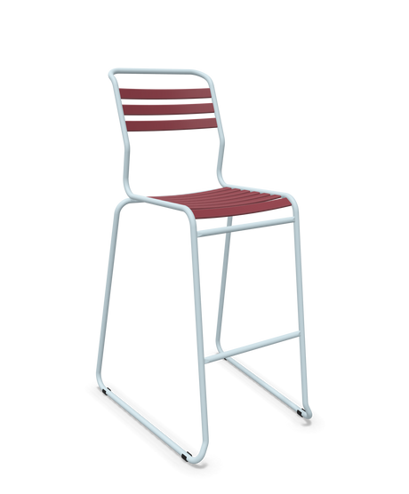 Schaffner Säntis Hocker Freischwinger mit Lattenrost