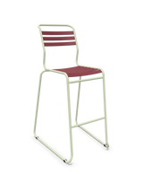 Schaffner Säntis Hocker Freischwinger mit Lattenrost