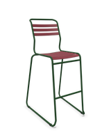 Schaffner Säntis Hocker Freischwinger mit Lattenrost
