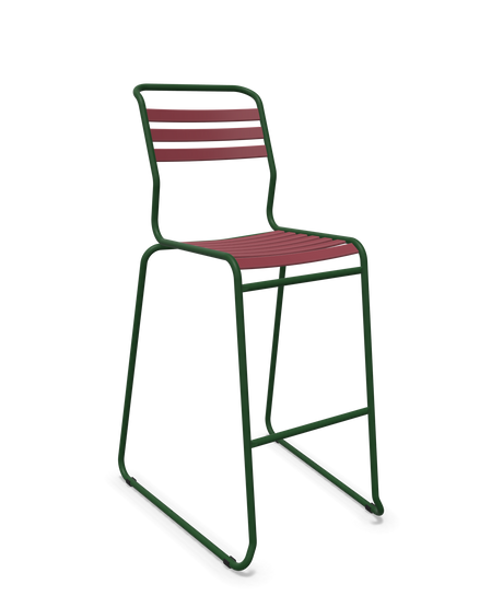 Schaffner Säntis Hocker Freischwinger mit Lattenrost