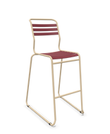 Schaffner Säntis Hocker Freischwinger mit Lattenrost