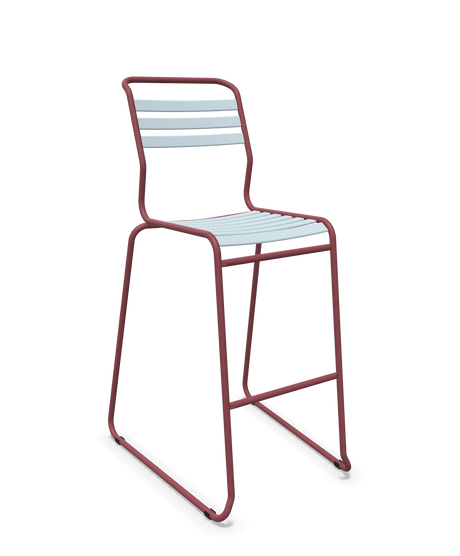 Schaffner Säntis Hocker Freischwinger mit Lattenrost