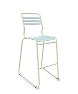 Schaffner Säntis Hocker Freischwinger mit Lattenrost