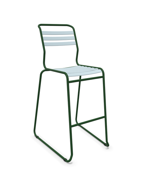 Schaffner Säntis Hocker Freischwinger mit Lattenrost